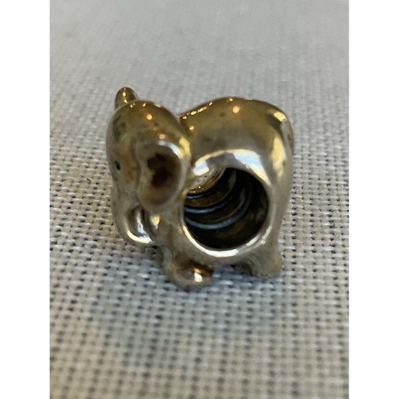 Retired Pandora ALE 925 Sterling Silver Elephant Charm - Picture 2 of 5